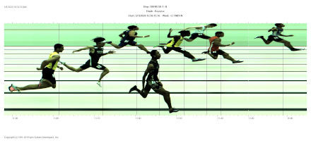 Boys 100m, Heat 3, Sac State High School Track Classic, Hornet Stadium, 2020