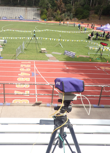 Finish Line at the CCAA Championships (May 2022)