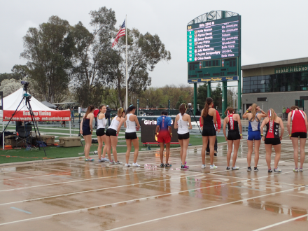 Girls 3200, Sac State High School Track Classic, Hornet Stadium, 2020