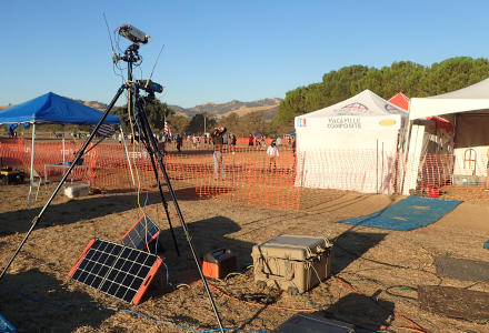 Solar-Powered Finish Line, Lagoon Valley Classic (September 2022)