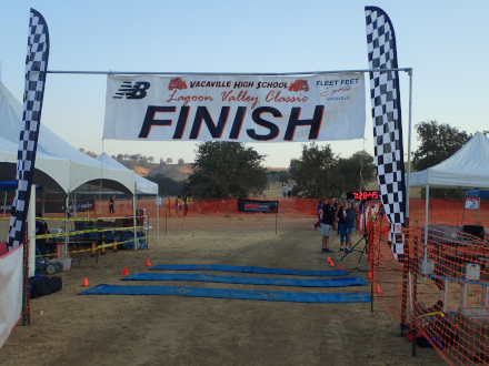 Lagoon Valley Classic Finish Line 2021