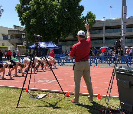 Mens 110m Hurdles, Reverse Direction, Woody Wilson Invitational, 2018
