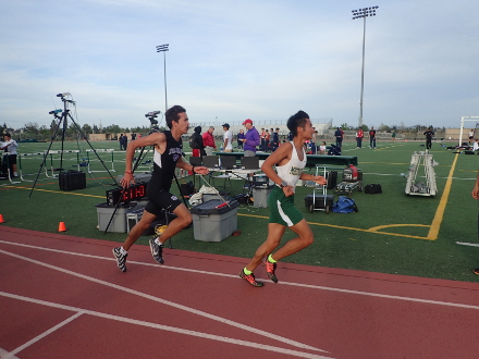 No-Tent-Thursday at a very windy Monterey Trail HS, Elk Grove, CA