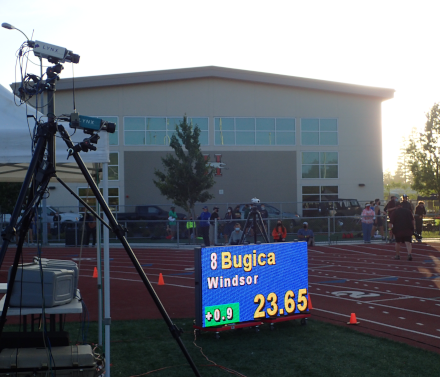 Boys 200 at Sunset, Redwood Empire Area Track and Field Showcase, 2021