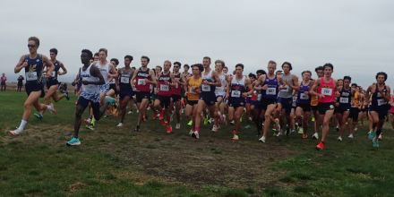 Start of the Invitaional Race, Santa Clara Bronco Invititational (October 2022)