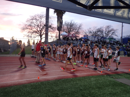 Lining Up 41 Runners for the Combined 3200. SFL Quad #1 (3/5/2025)