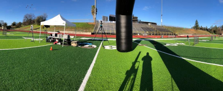 Finishing on the Football Field, SFL XC #3, 2021